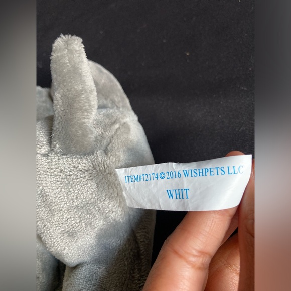 Wishpets 2016 Whit Blue Eye Gray Cat Kitten Plush #72174 Stuffed Animal Whiskers - Picture 5 of 8